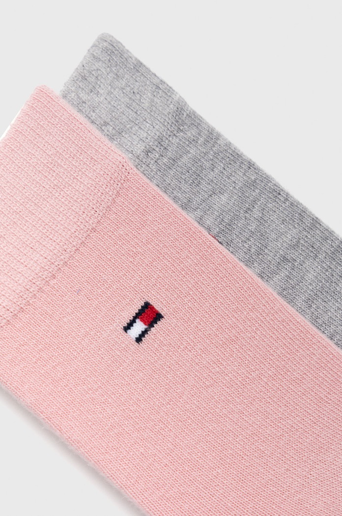 Tommy Hilfiger sosete copii (2-pack) 391334 roz AA00
