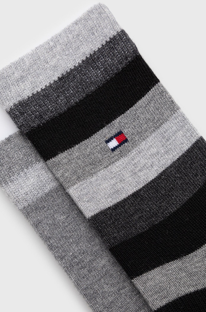 Tommy Hilfiger skarpetki dziecięce (2-pack) 354009001 szary AA00