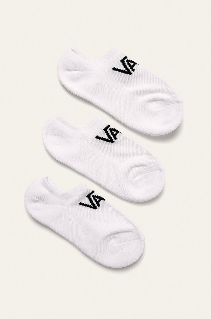 Vans - Detské ponožky (3-pak) krátke ponožky biela VN000XNRWHT1