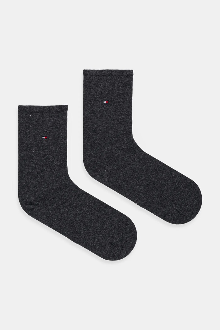 Tommy Hilfiger - Zokni (2-pár) hosszúszárú zokni szürke 371221