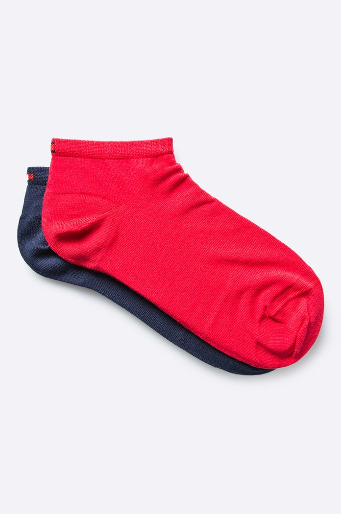 Ponožky Tommy Hilfiger 2-pak krátke ponožky červená 343024001