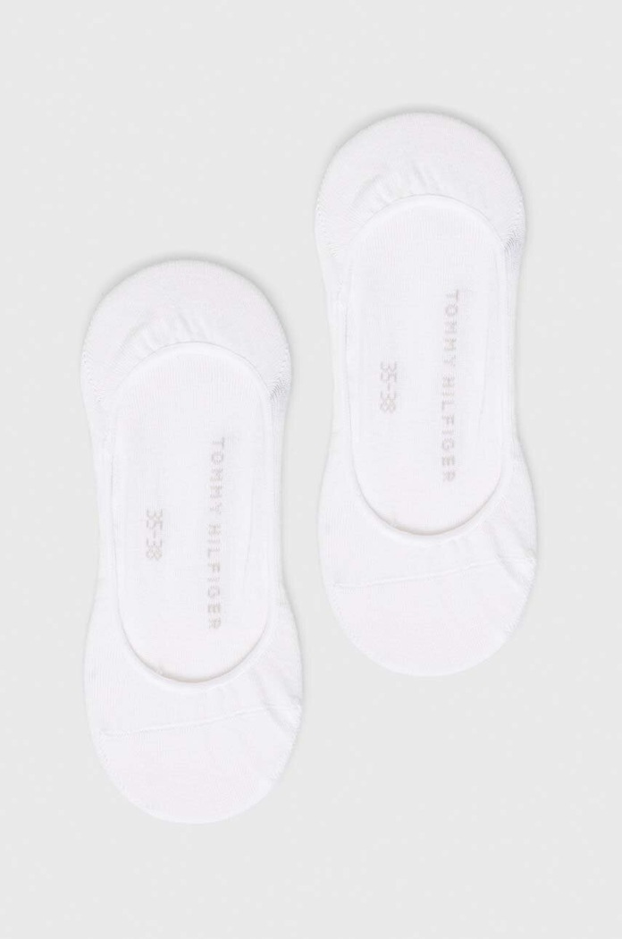 Tommy Hilfiger - Členkové ponožky (2-pak) krátke ponožky biela 343025001