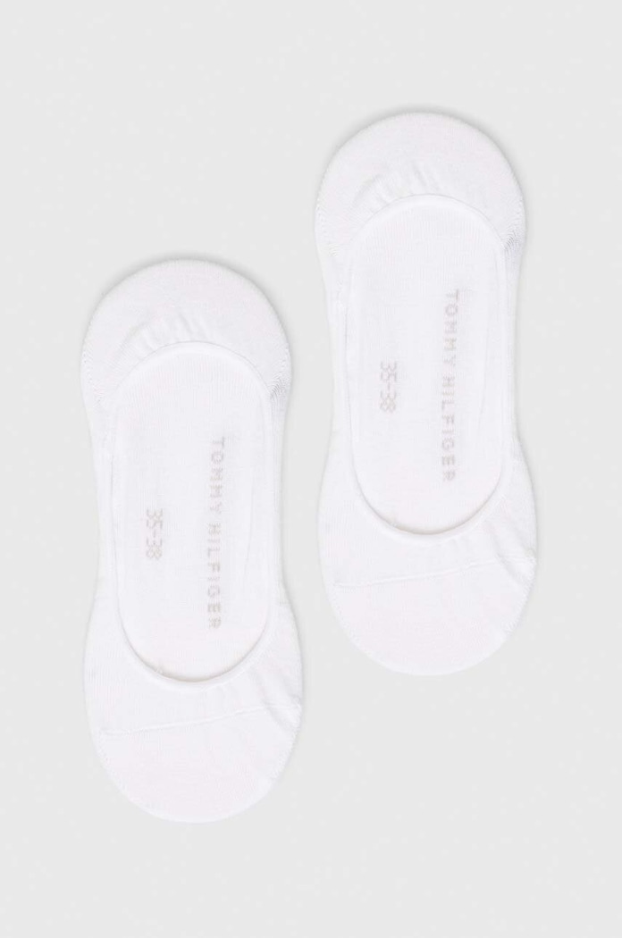 Tommy Hilfiger - Členkové ponožky (2-pak) krátke ponožky biela 343025001