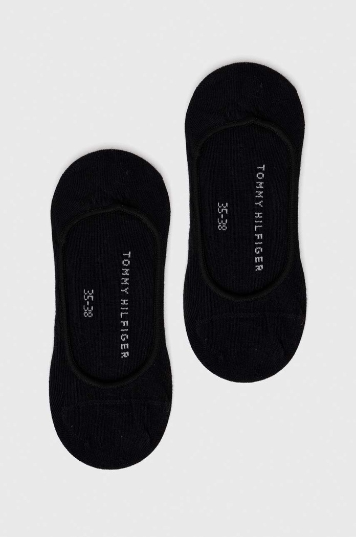 Tommy Hilfiger - Μικρές κάλτσες (2-pak) κοντές κάλτσες μαύρο 343025001