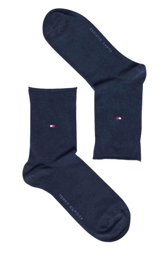 Tommy Hilfiger - Ponožky dlhé ponožky tmavomodrá 443029001