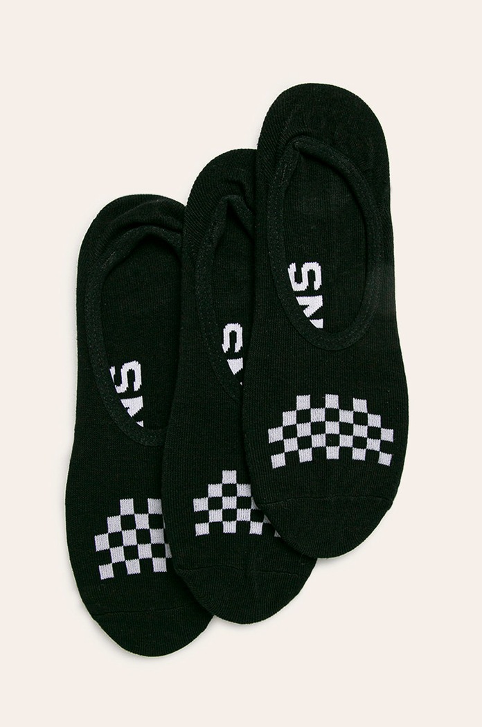 Vans - Členkové ponožky (3-pak) krátke ponožky čierna VN0A48HDY281