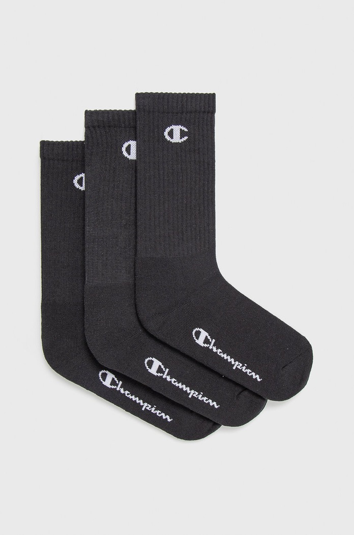 Champion - Skarpetki (3 pack) Y08QG.D czarny Y08QG.D