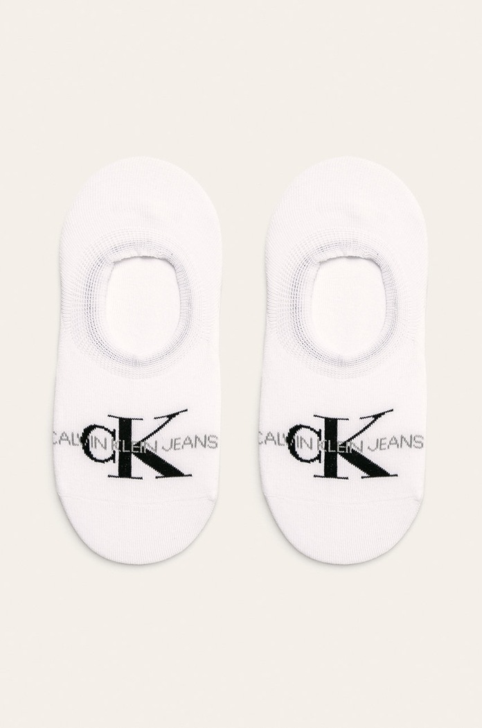 Calvin Klein - Členkové ponožky krátke ponožky biela 100001769.NOS