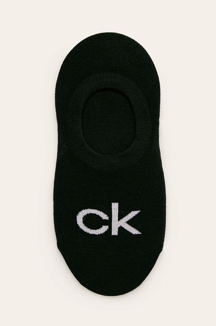Calvin Klein - Kotníkové ponožky krátké ponožky černá 100001788.NOS