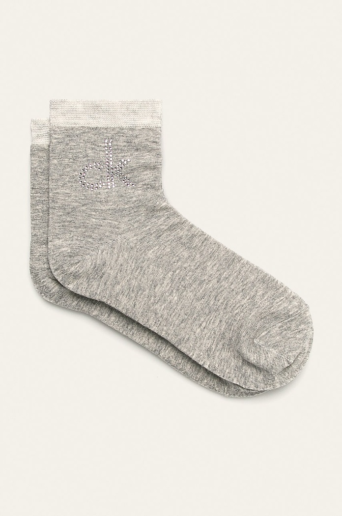 Calvin Klein - Ponožky dlouhé ponožky šedá 100001790.NOS