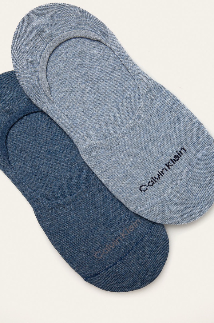 Calvin Klein - Členkové ponožky (2-pak) 100001902.NOS modrá AA00