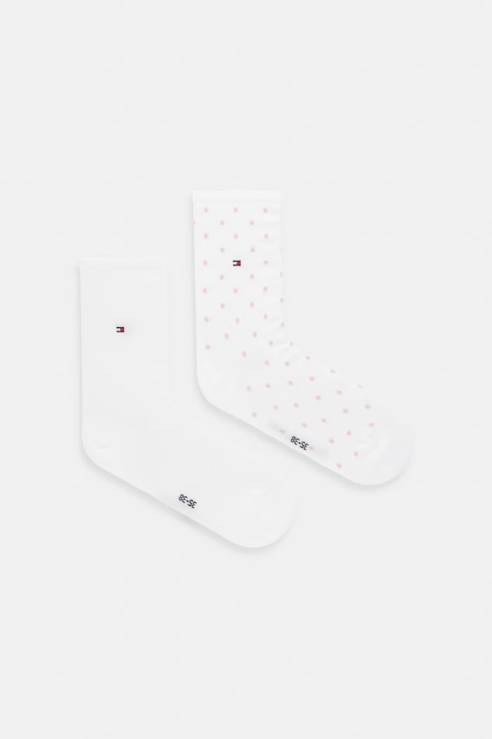 Tommy Hilfiger skarpety damskie 2-pack biały 100001493