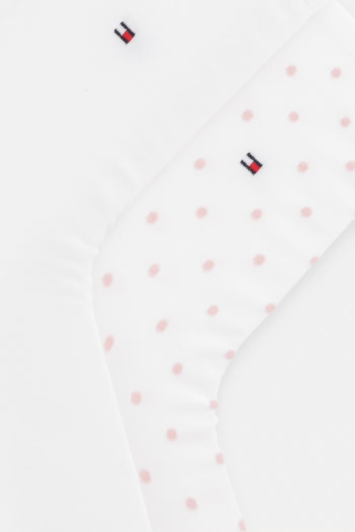 Tommy Hilfiger skarpety damskie 2-pack 100001493 biały AA00