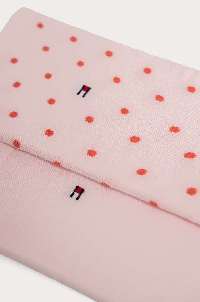Tommy Hilfiger čarape za žene 2-pack 100001493 roza AA00