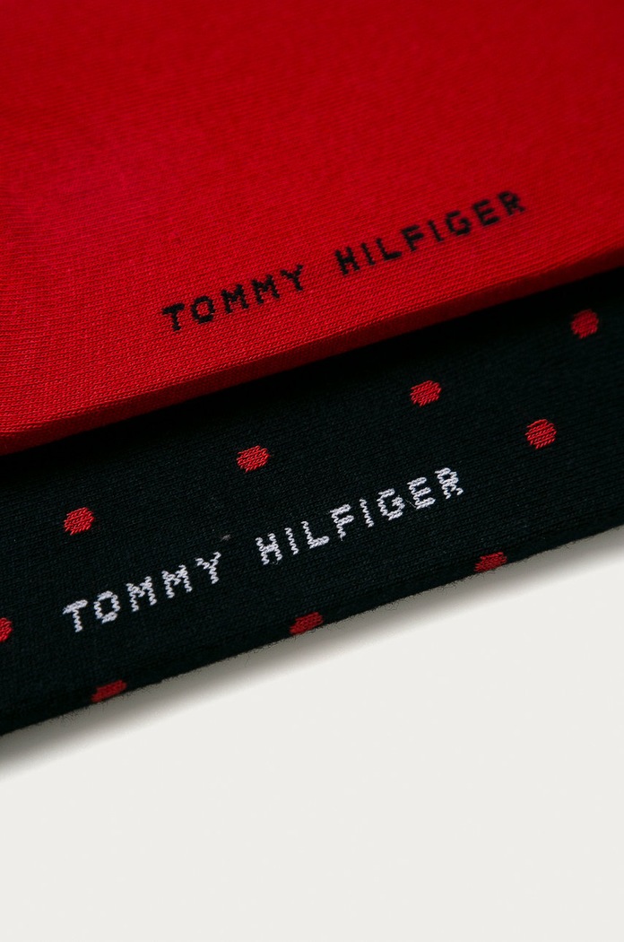 Tommy Hilfiger čarape za žene 2-pack 100001493 crvena AA00