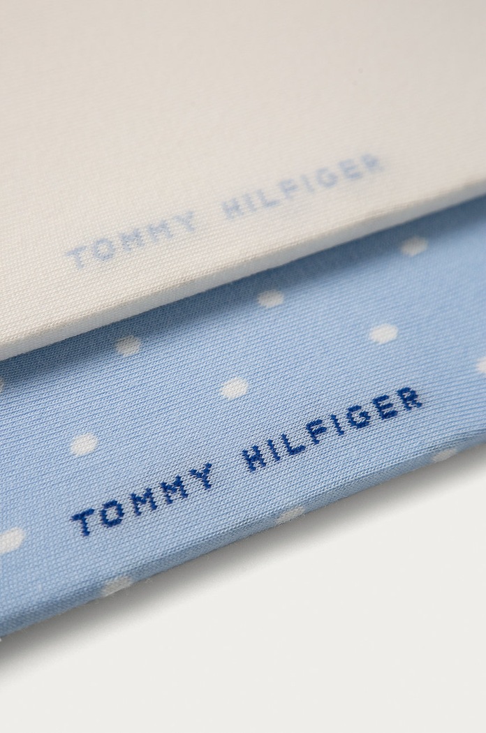 Tommy Hilfiger ponožky dámske 2-pak 100001493 modrá AA00