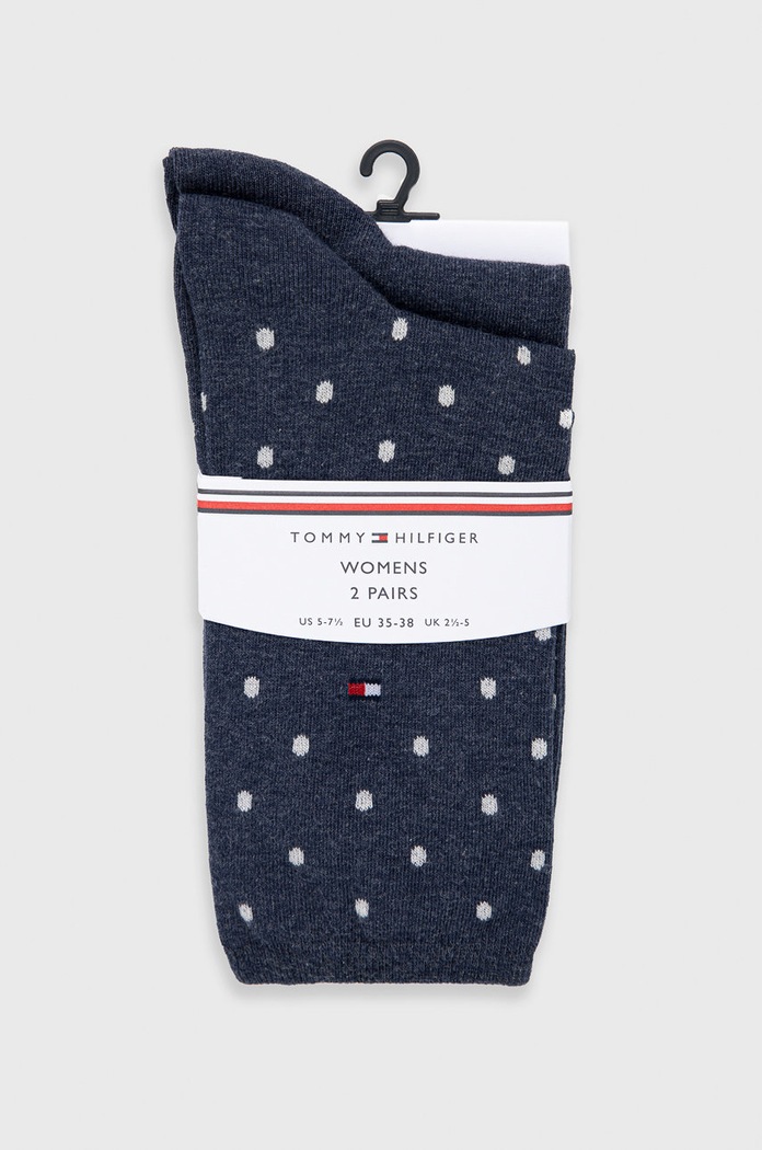 Îmbrăcăminte Tommy Hilfiger șosete pentru femei pachet de 2 100001493 bleumarin