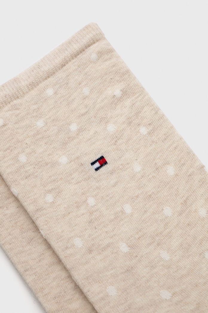 Tommy Hilfiger női zokni 2-es csomag 100001493 bézs AA00