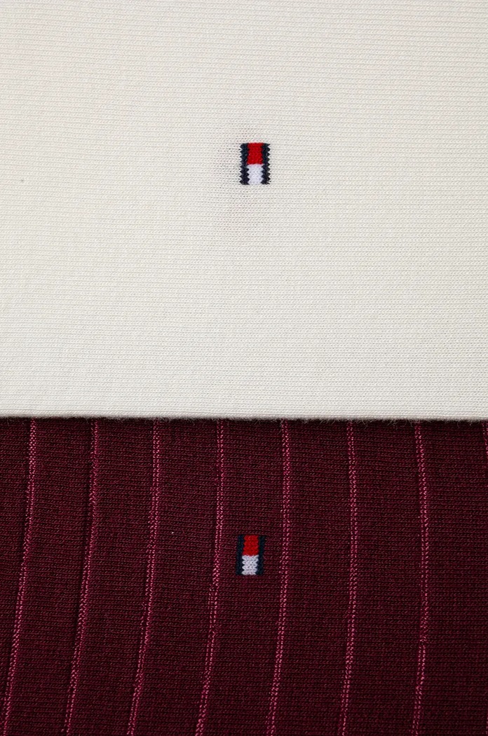Tommy Hilfiger ponožky dámske 2-pak 100001494 viacfarebná AA00