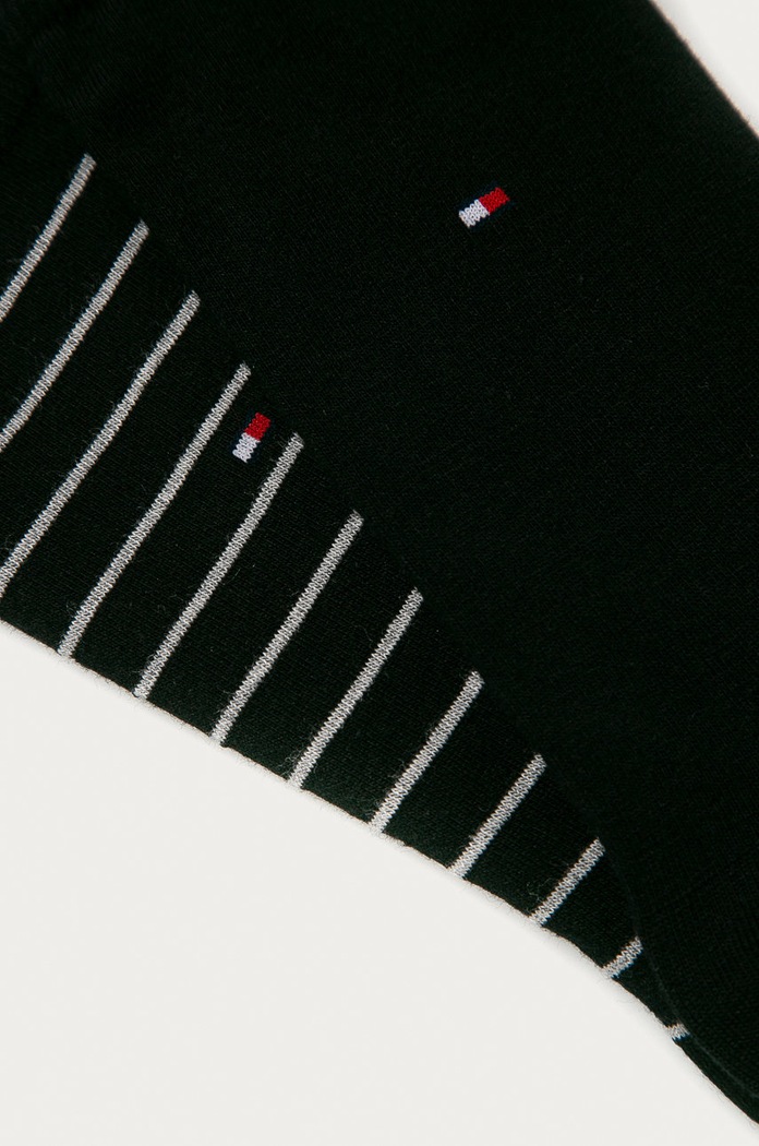 Tommy Hilfiger ponožky dámské 2-pack 100001494 černá AA00