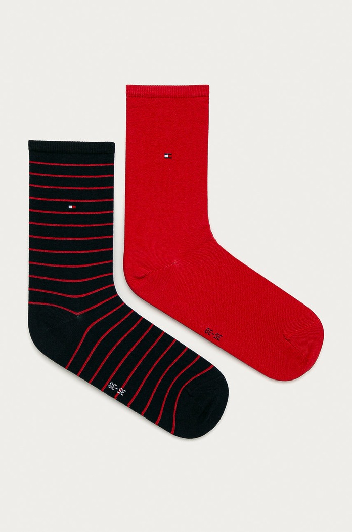Tommy Hilfiger ponožky dámské 2-pack dlouhé ponožky vícebarevná 100001494