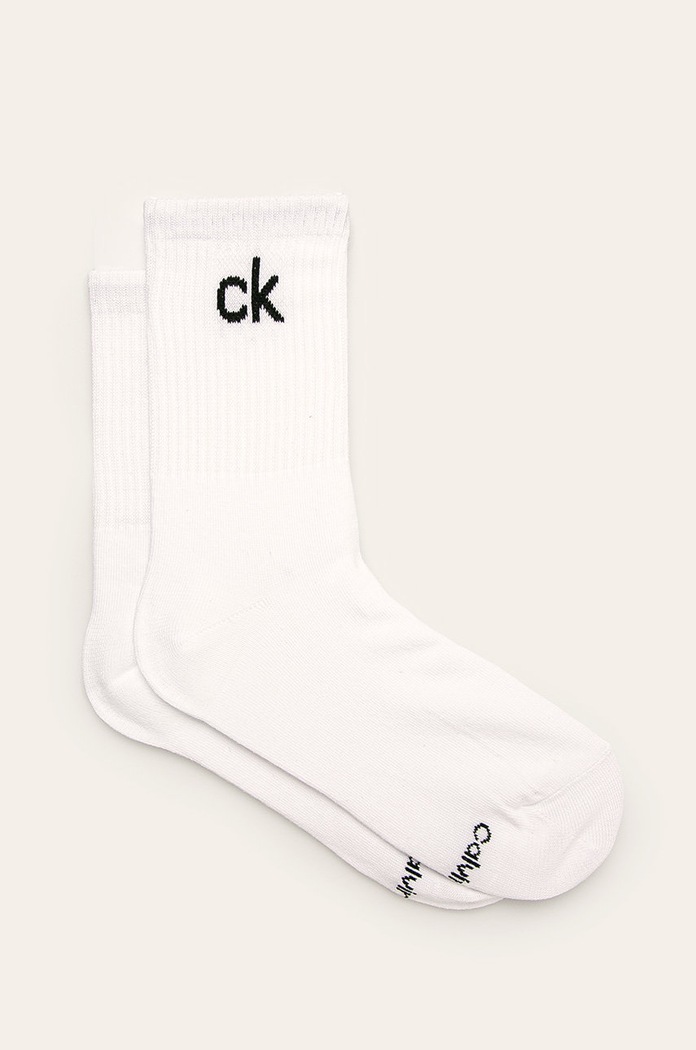 Calvin Klein - Ponožky dlhé ponožky biela 100001786.NOS
