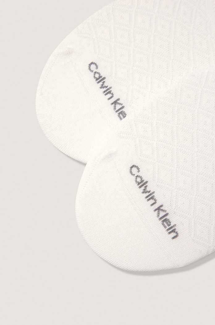 Calvin Klein - Kotníkové ponožky (2-pack) 100001799.NOS bílá AA00