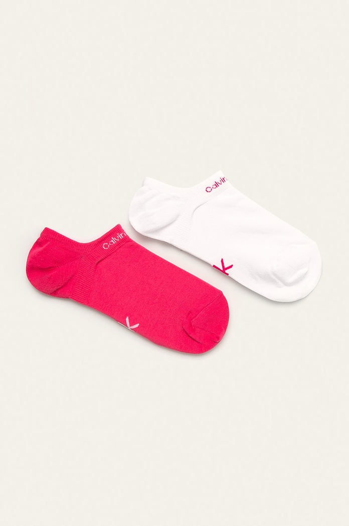 Calvin Klein - Kotníkové ponožky (2-pack) krátké ponožky vícebarevná 100001814.NOS