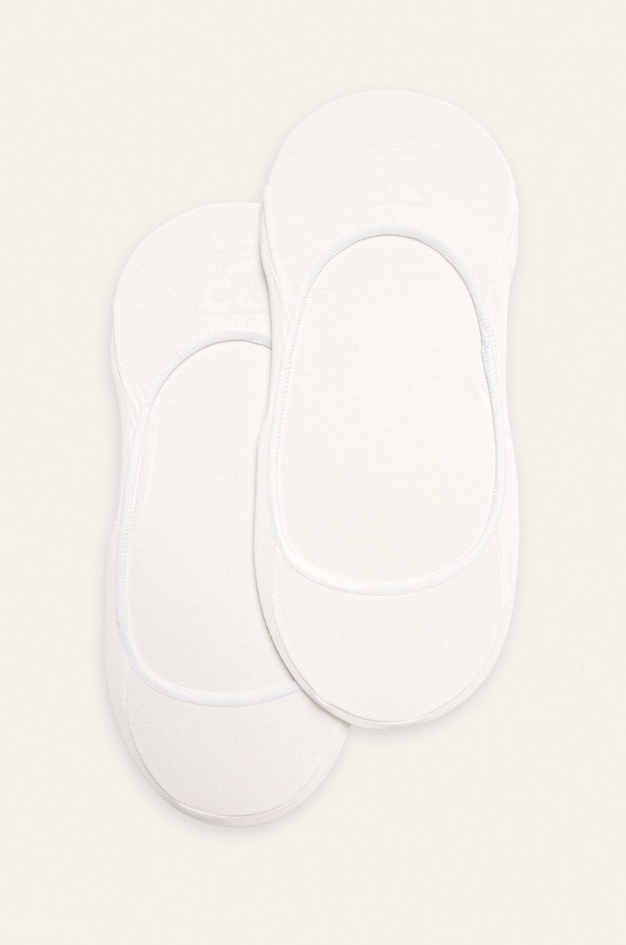 Calvin Klein - Ponožky (2-pack) krátké ponožky bílá 100001890.NOS
