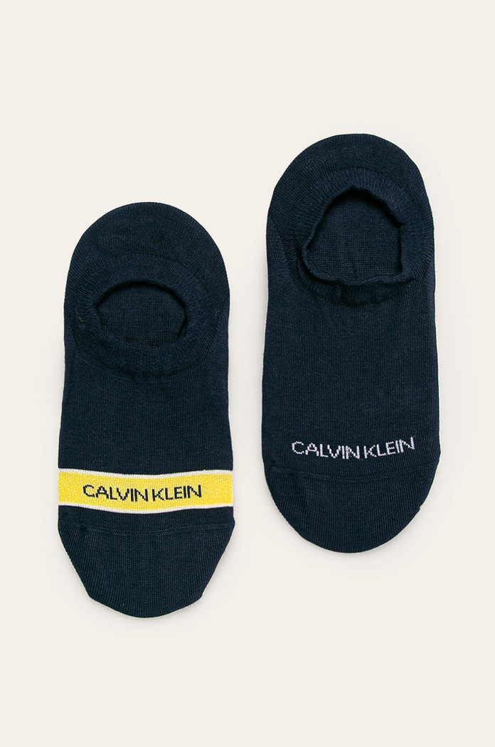 Calvin Klein - Kotníkové ponožky (2-pack) krátké ponožky námořnická modř 100001898.NOS