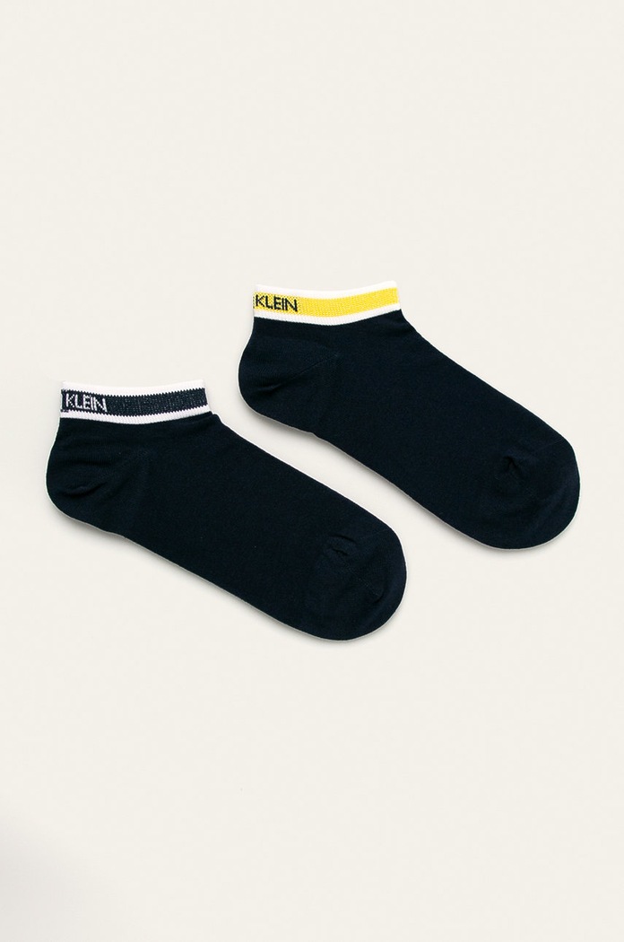 Calvin Klein - Ponožky (2-pack) krátké ponožky námořnická modř 100001900.NOS