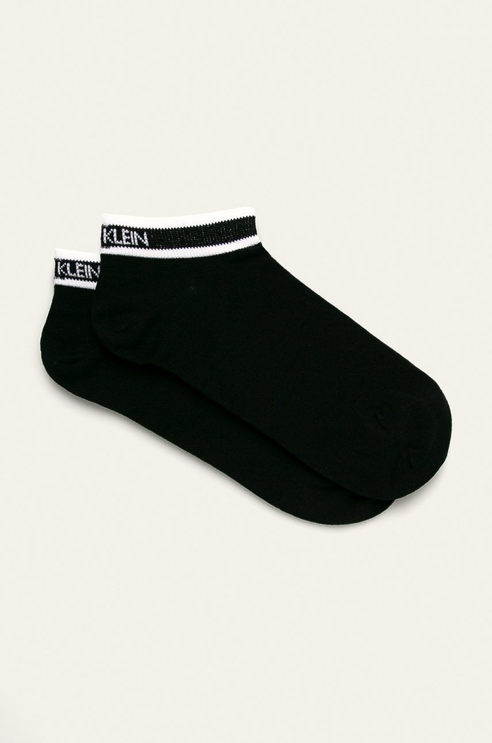 Calvin Klein - Ponožky (2-pack) krátké ponožky černá 100001900.NOS