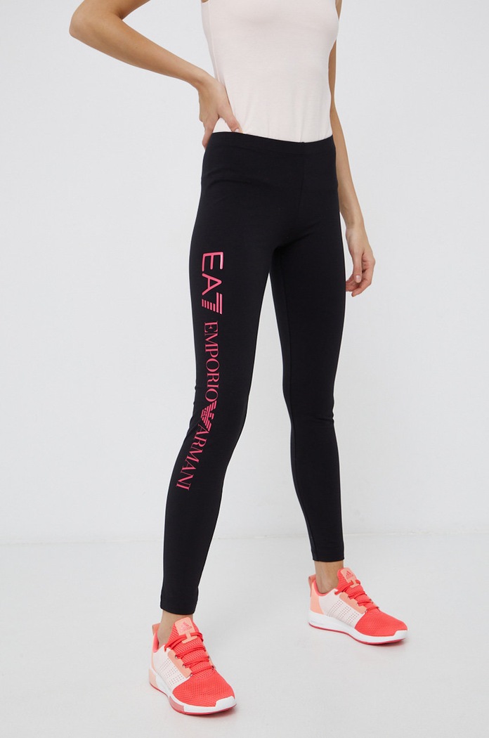 EA7 Emporio Armani - Legíny 8NTP63.TJ01Z čierna AW24