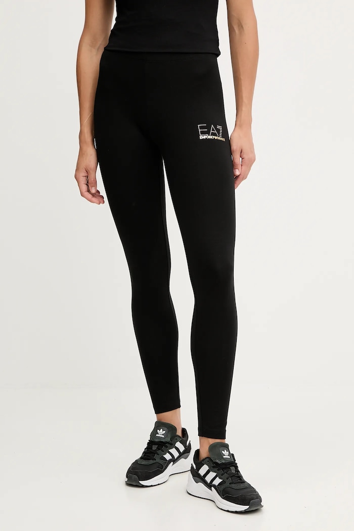 Legíny EA7 Emporio Armani s elastanom čierna 8NTP82.TJ01Z