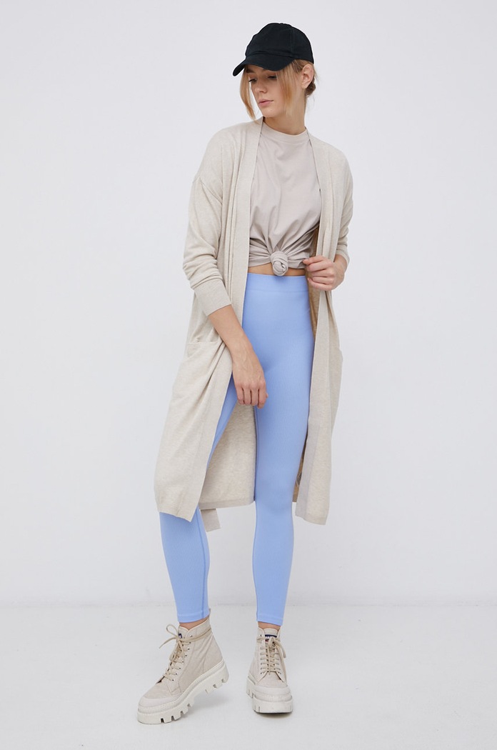 Vero Moda - Legginsy 10252054 fioletowy AA00