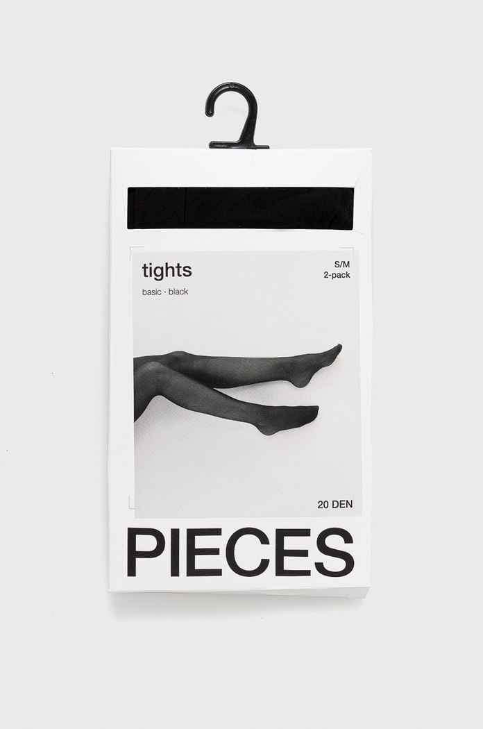 Pieces Rajstopy czarny 17091936
