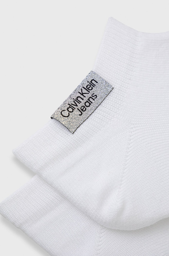 Calvin Klein Jeans Șosete 701218749.NOS alb AA00