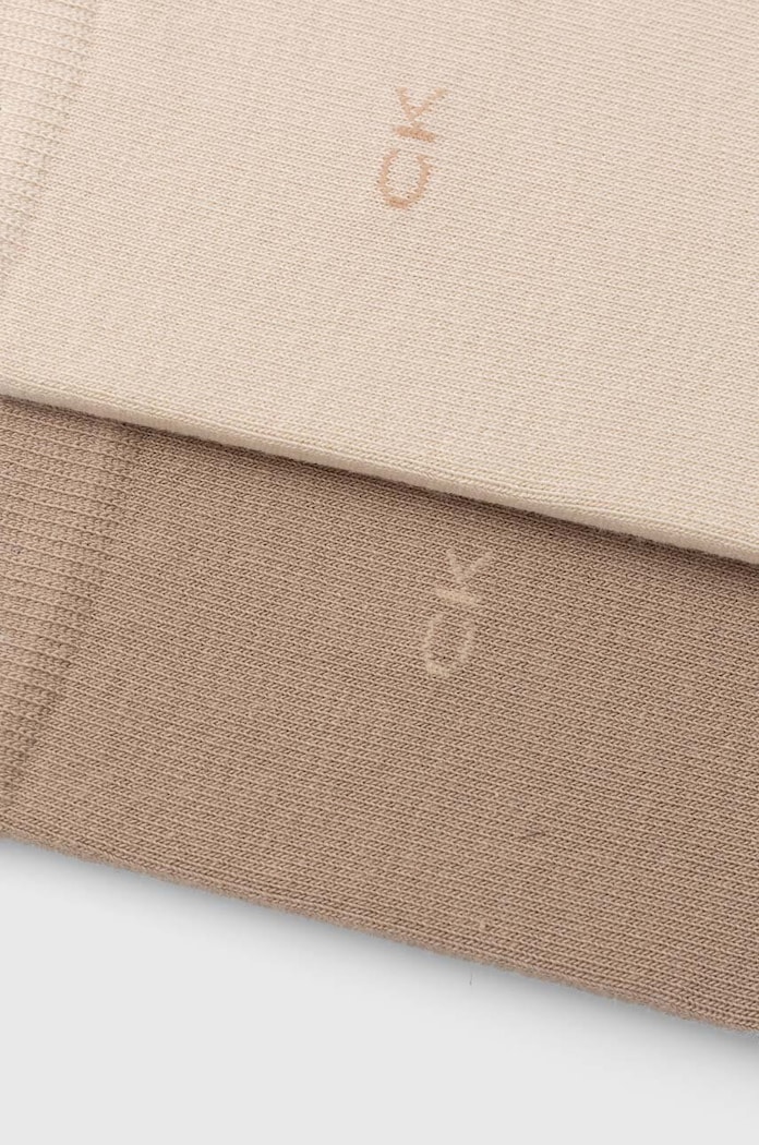 Calvin Klein skarpetki 2-pack 701218769.NOS beżowy AA00