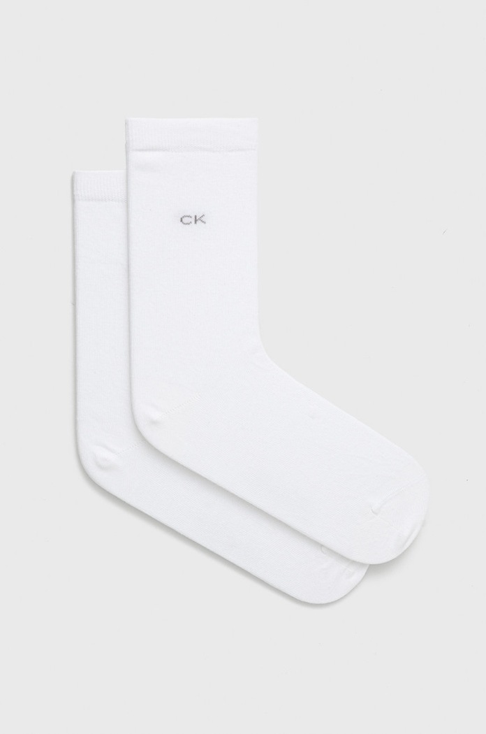 Calvin Klein skarpetki (2-pack) skarpetki długie biały 701218769.NOS