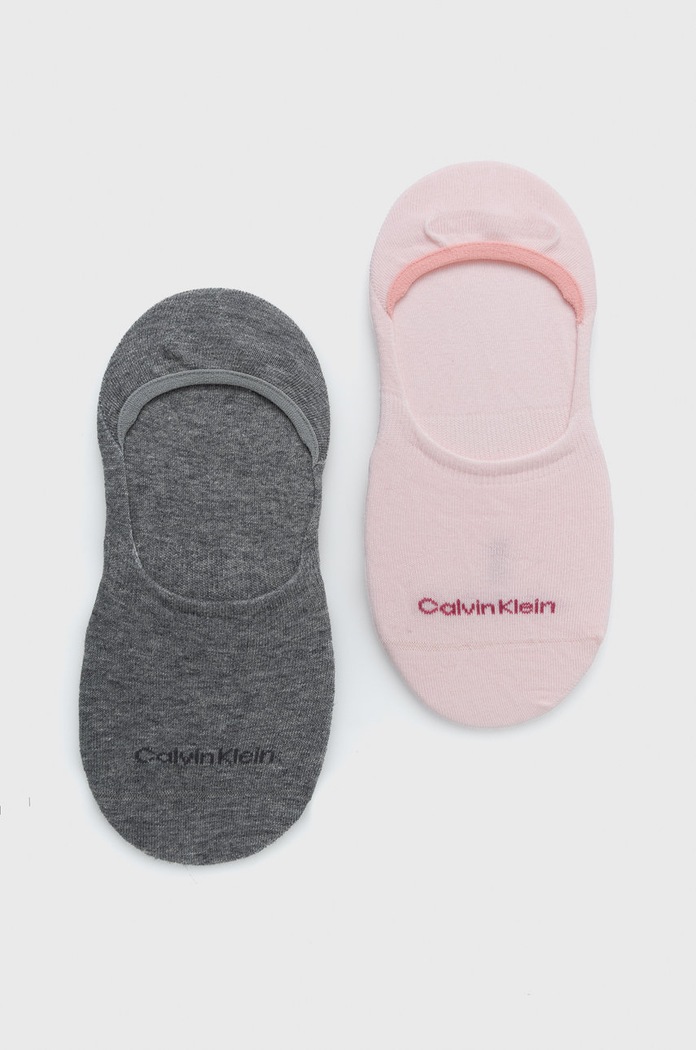 Calvin Klein sosete 2-pack sosete scurte roz 701218771.NOS