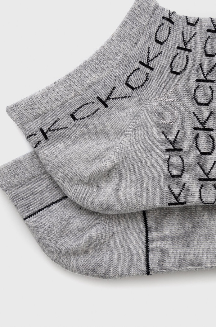 Ponožky Calvin Klein (2-pak) 701218779.NOS sivá AA00