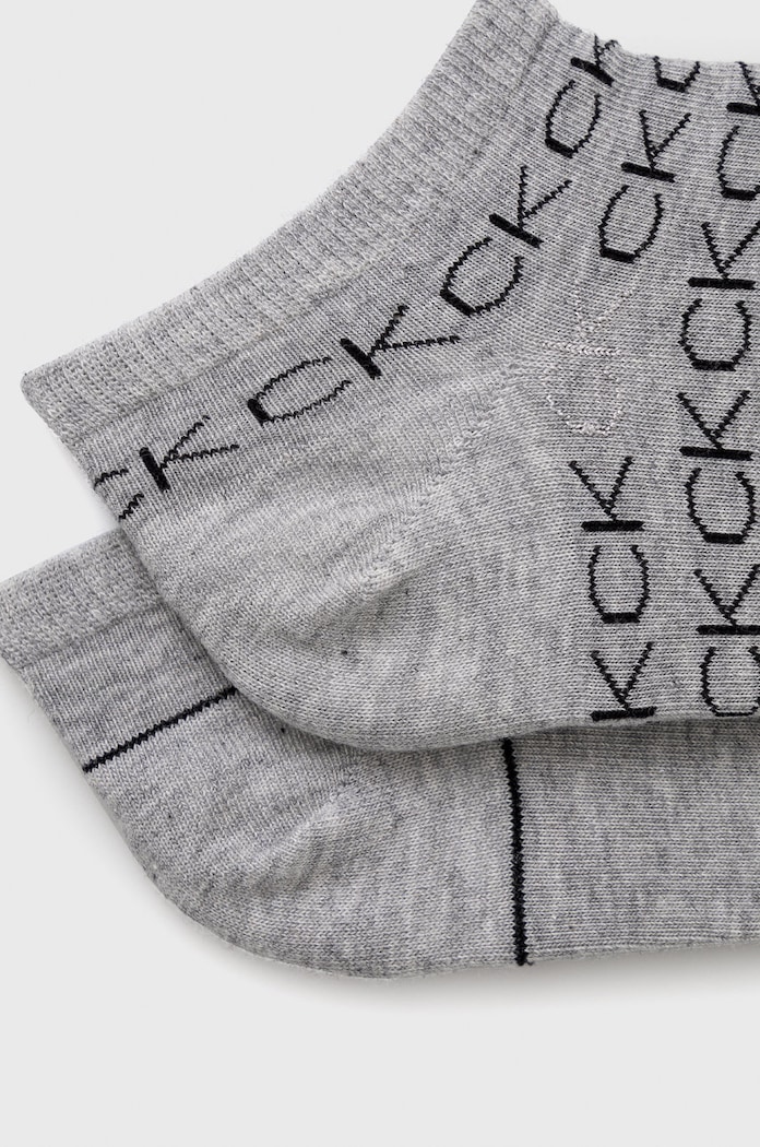 Ponožky Calvin Klein (2-pak) 701218779.NOS sivá AA00