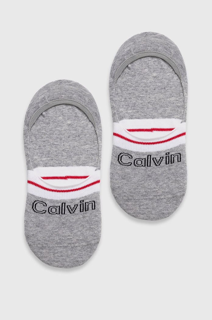 Calvin Klein Skarpetki melanż szary 701218783.NOS