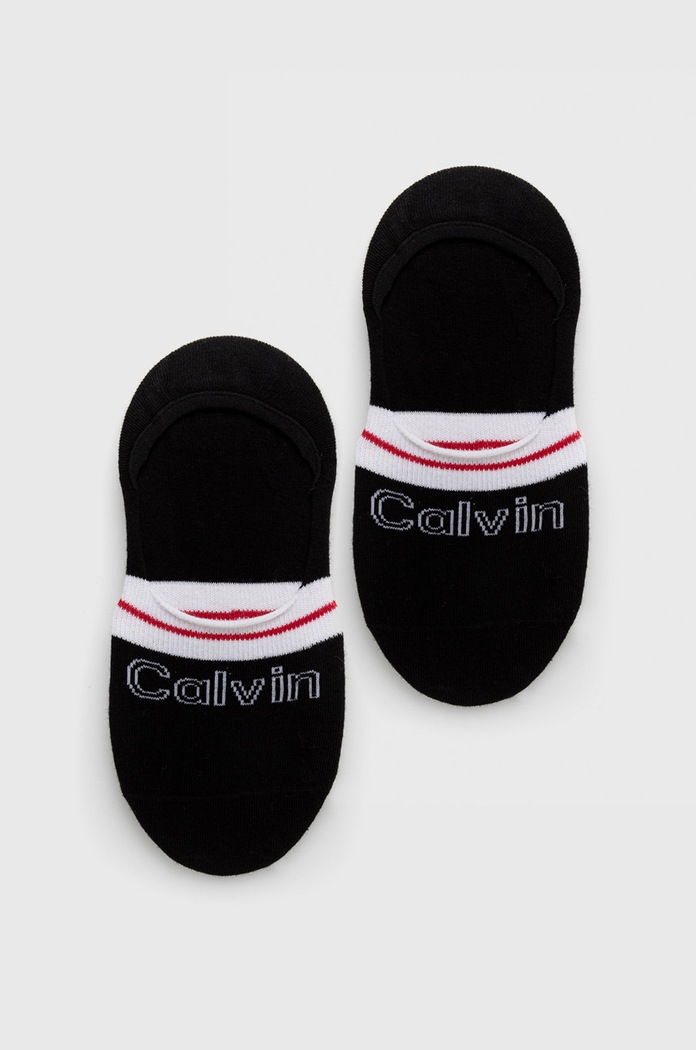 Calvin Klein Skarpetki melanż czarny 701218783.NOS