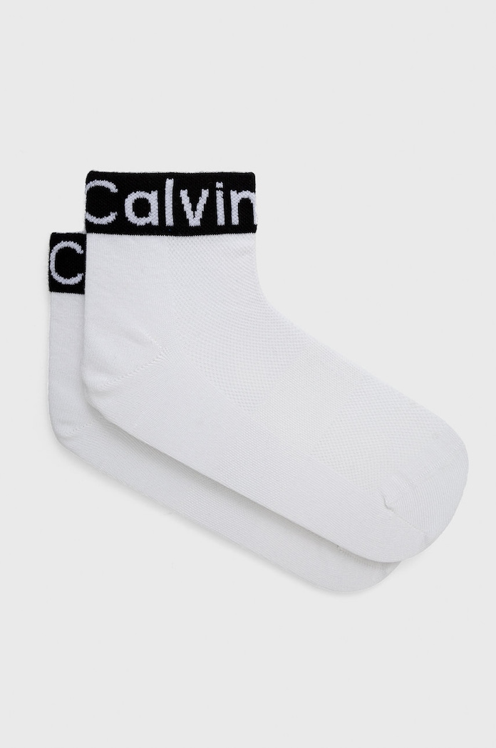 Calvin Klein Șosete sosete scurte alb 701218785.NOS