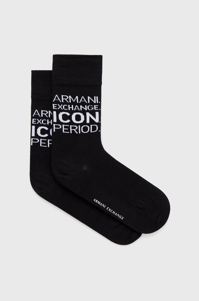 Armani Exchange skarpetki 946003.CC452.NOS skarpetki krótkie czarny 946003.CC452.NOS