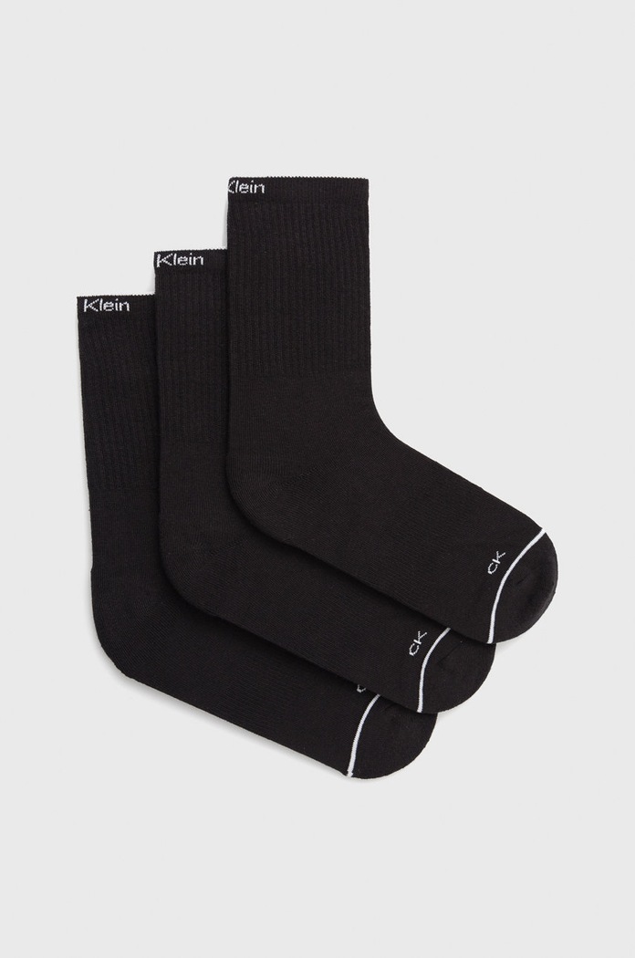 Calvin Klein skarpetki (3-pack) skarpetki długie czarny 701218766.NOS