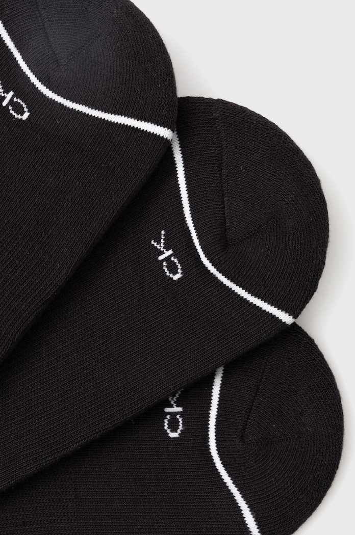 Calvin Klein skarpetki (3-pack) 701218766.NOS czarny AA00