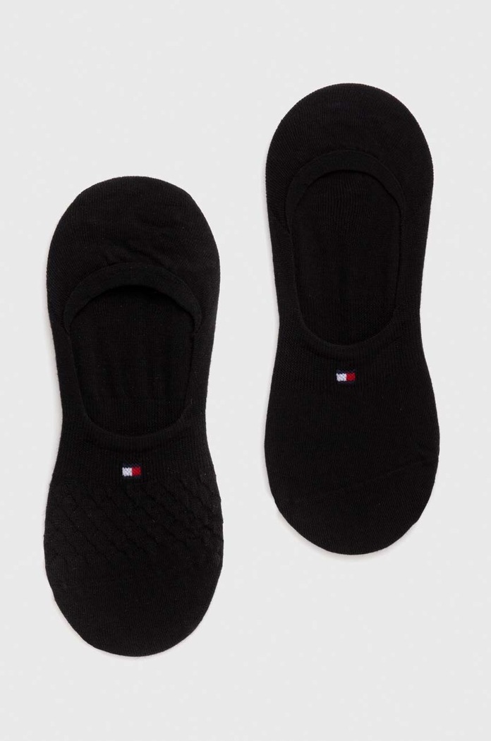 Чорапи Tommy Hilfiger (2 броя) терлици черен 701227565.NOS