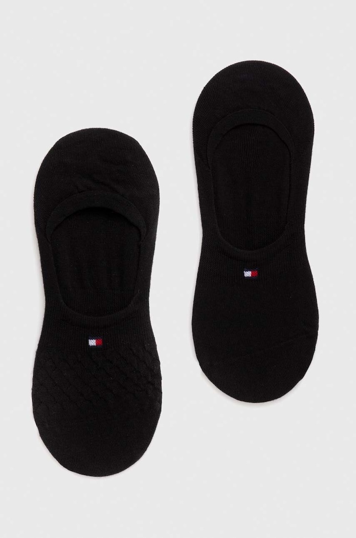 Чорапи Tommy Hilfiger (2 броя) терлици черен 701227565.NOS